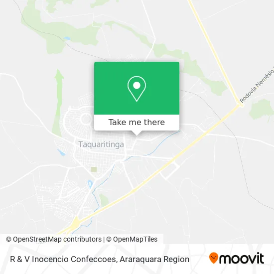 R & V Inocencio Confeccoes map