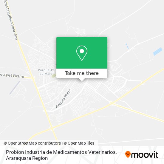 Mapa Probion Industria de Medicamentos Veterinarios