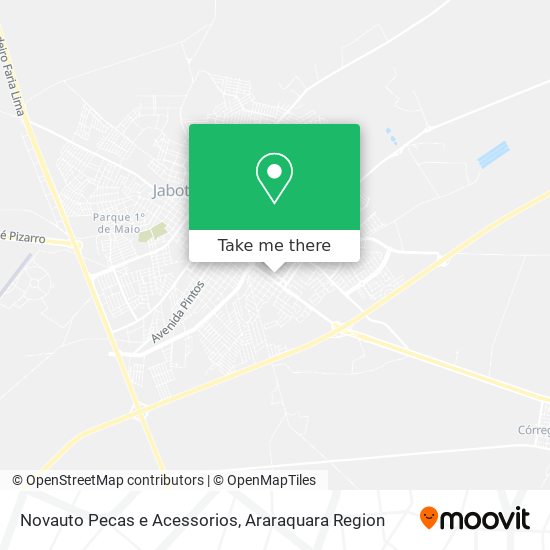 Novauto Pecas e Acessorios map