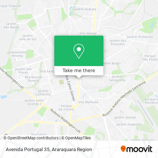 Avenida Portugal 35 map
