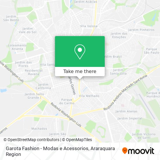 Garota Fashion - Modas e Acessorios map