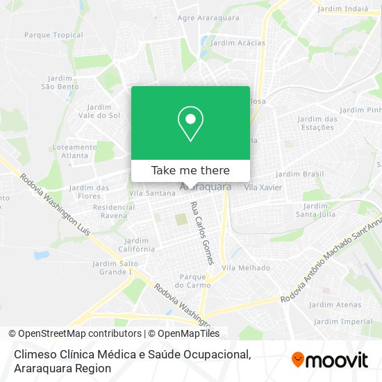 Climeso Clínica Médica e Saúde Ocupacional map