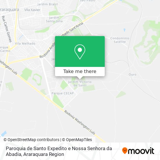 Paroquia de Santo Expedito e Nossa Senhora da Abadia map