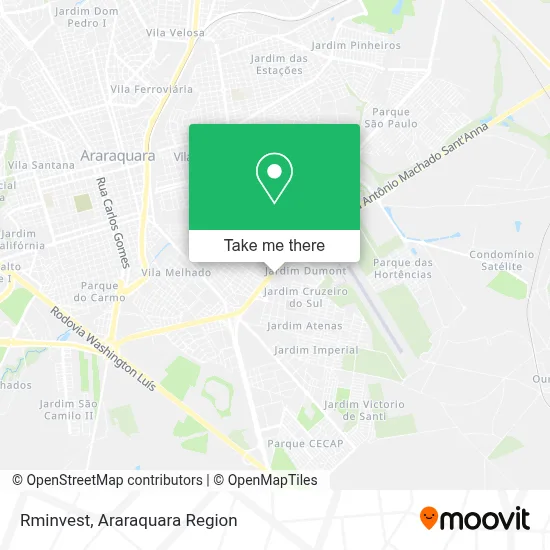 Rminvest map