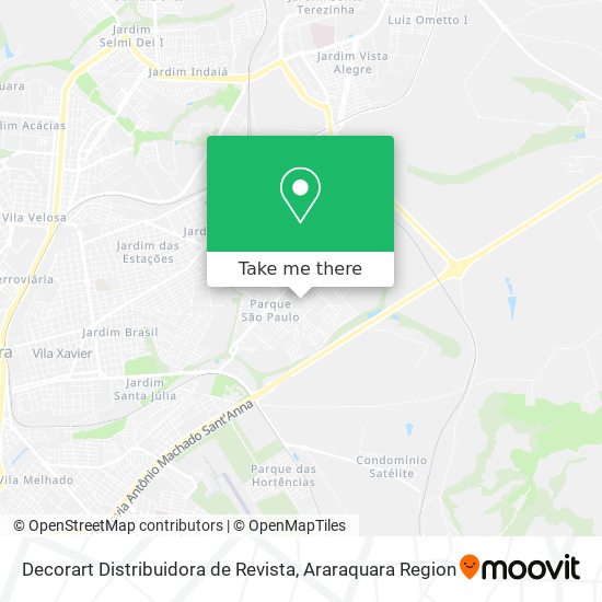 Decorart Distribuidora de Revista map