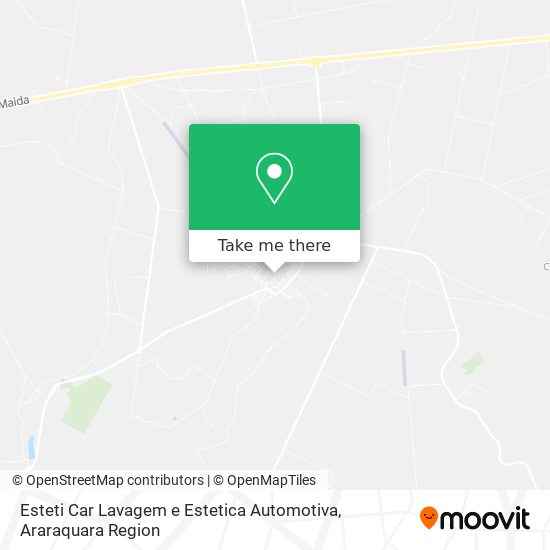 Mapa Esteti Car Lavagem e Estetica Automotiva