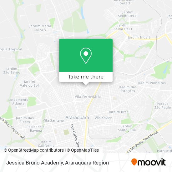 Jessica Bruno Academy map