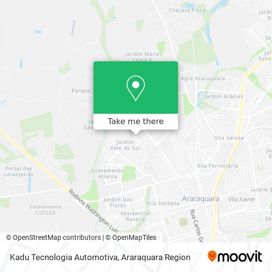 Kadu Tecnologia Automotiva map