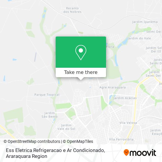 Ess Eletrica Refrigeracao e Ar Condicionado map