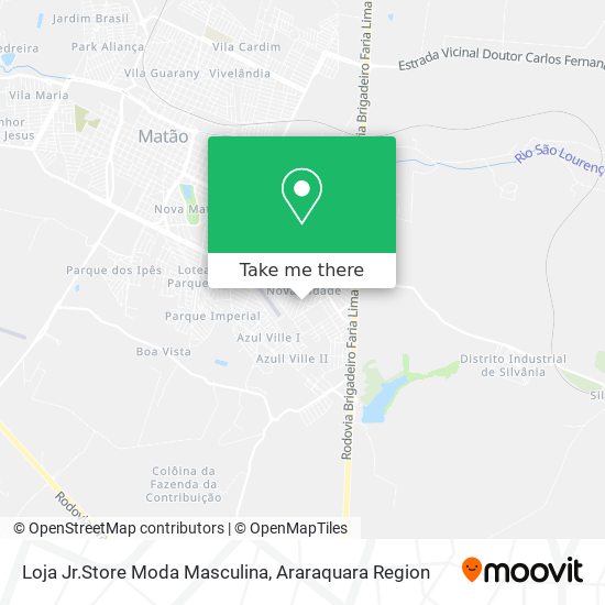 Loja Jr.Store Moda Masculina map