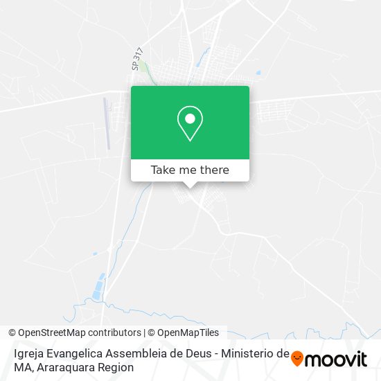 Igreja Evangelica Assembleia de Deus - Ministerio de MA map