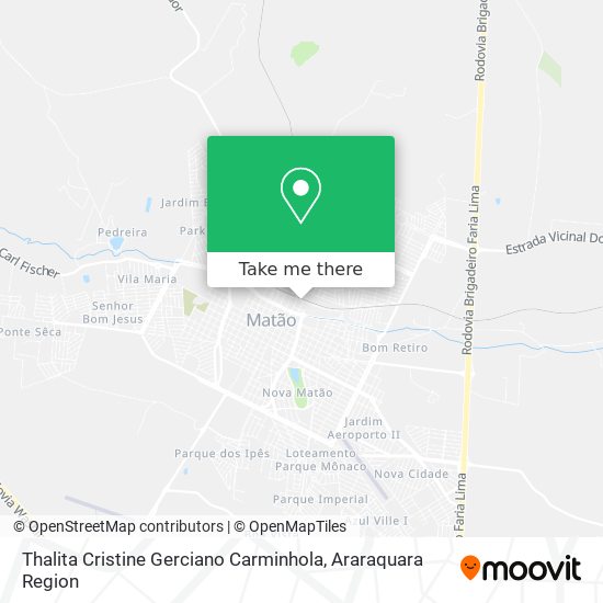 Thalita Cristine Gerciano Carminhola map