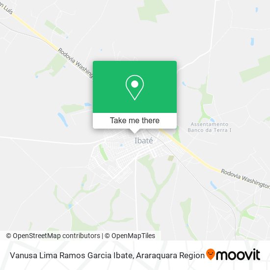 Vanusa Lima Ramos Garcia Ibate map