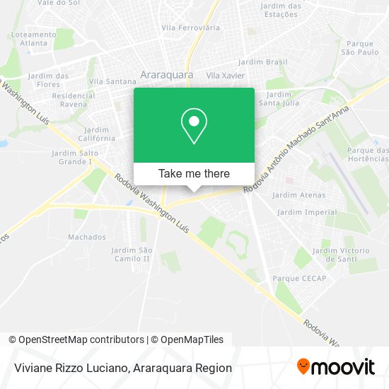Viviane Rizzo Luciano map