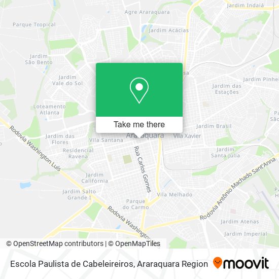 Escola Paulista de Cabeleireiros map