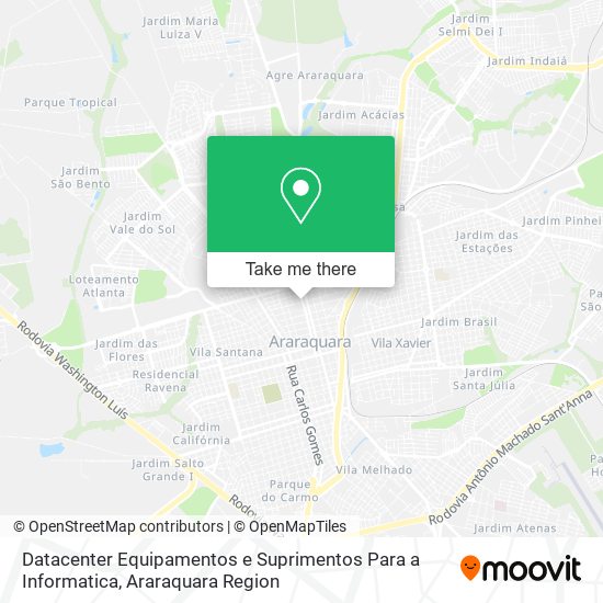 Datacenter Equipamentos e Suprimentos Para a Informatica map