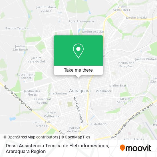Dessi Assistencia Tecnica de Eletrodomesticos map