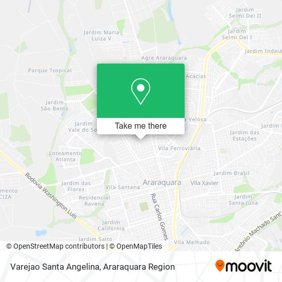 Varejao Santa Angelina map