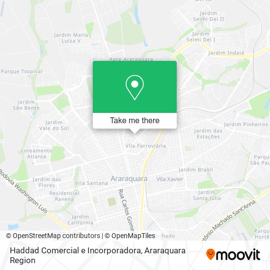 Haddad Comercial e Incorporadora map