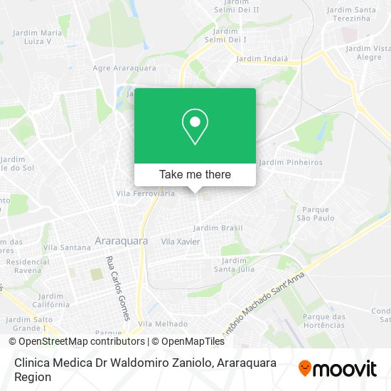 Clinica Medica Dr Waldomiro Zaniolo map