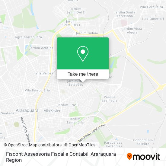 Mapa Fiscont Assessoria Fiscal e Contabil