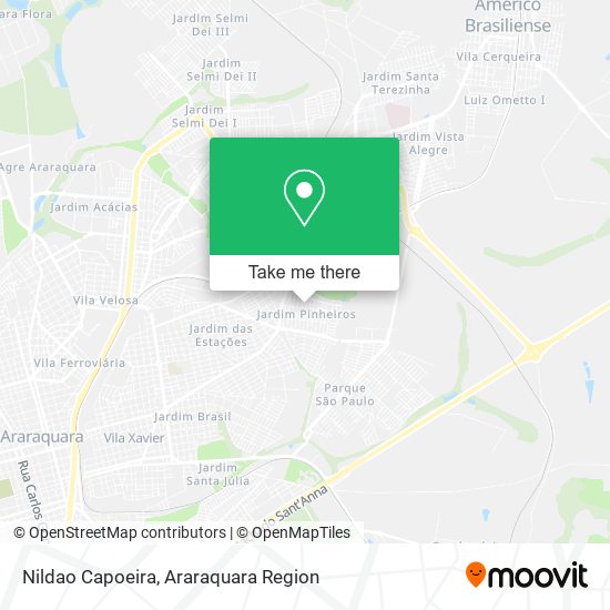 Nildao Capoeira map