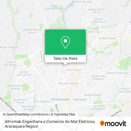 Altromak Engenharia e Comercio de Mat Eletricos map