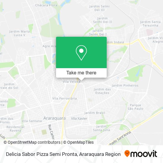 Delicia Sabor Pizza Semi Pronta map