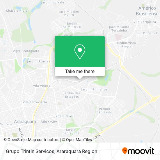 Grupo Trintin Servicos map