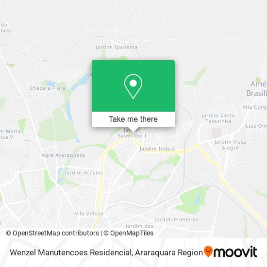 Wenzel Manutencoes Residencial map