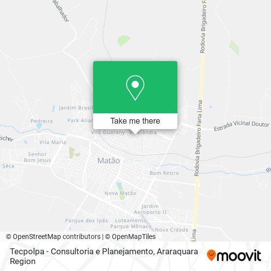 Tecpolpa - Consultoria e Planejamento map