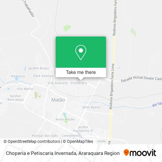 Choperia e Petiscaria Invernada map