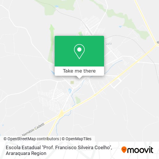 Escola Estadual "Prof. Francisco Silveira Coelho" map