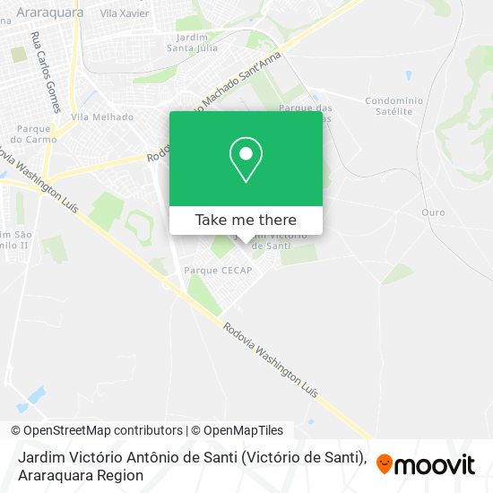 Jardim Victório Antônio de Santi (Victório de Santi) map
