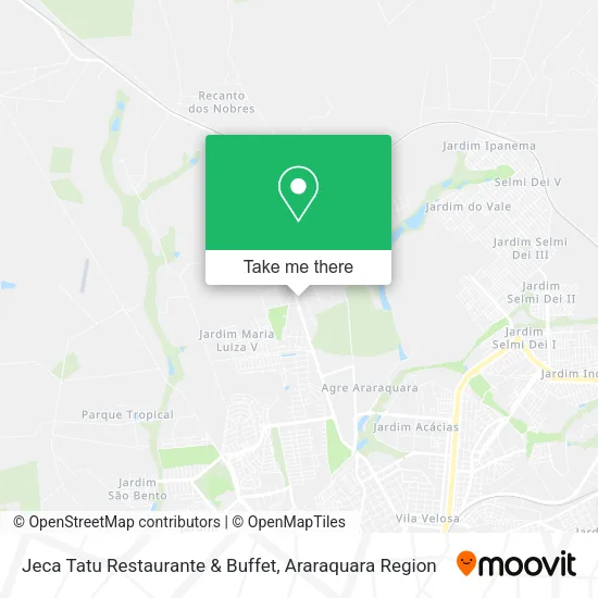 Jeca Tatu Restaurante & Buffet map