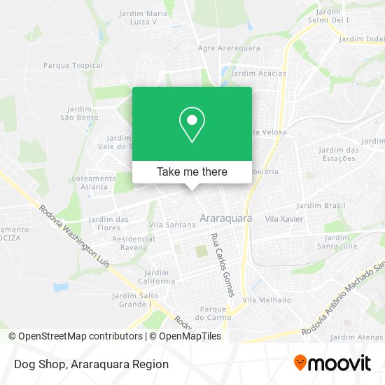 Dog Shop map