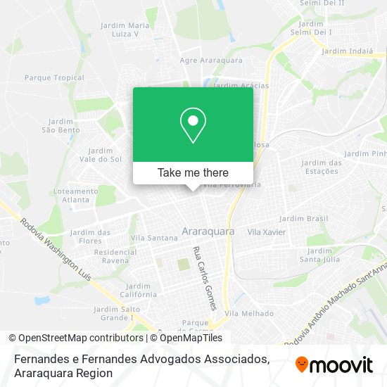 Fernandes e Fernandes Advogados Associados map
