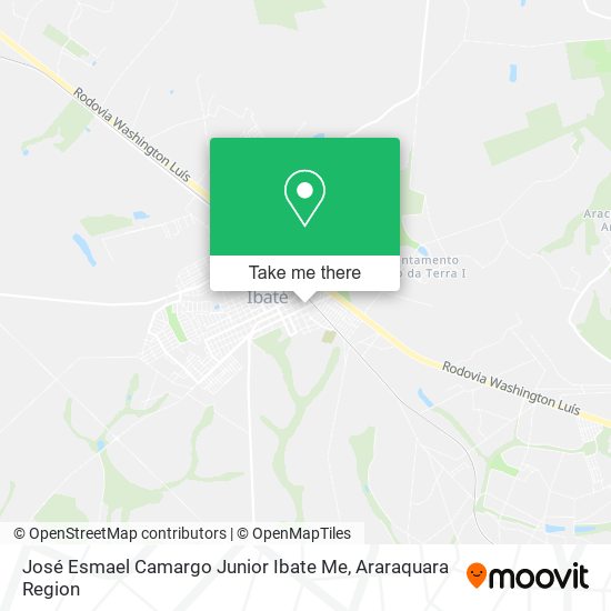 José Esmael Camargo Junior Ibate Me map