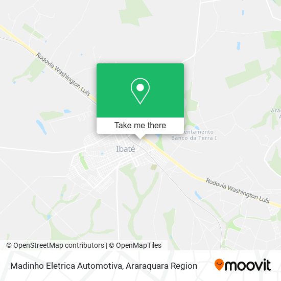 Madinho Eletrica Automotiva map