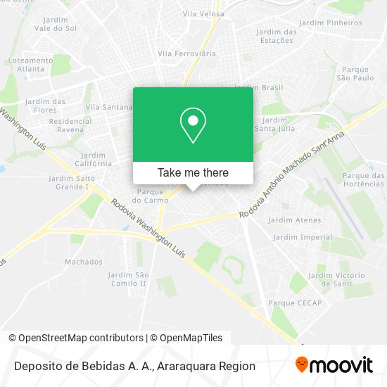 Deposito de Bebidas A. A. map