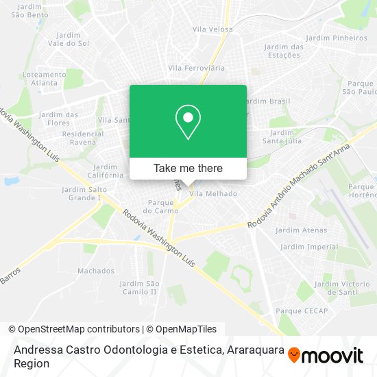 Andressa Castro Odontologia e Estetica map