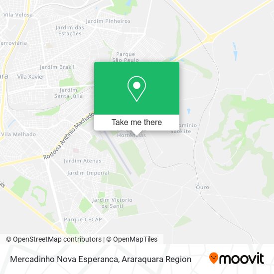 Mercadinho Nova Esperanca map