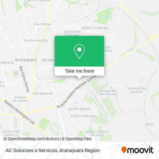 AC Solucoes e Servicos map