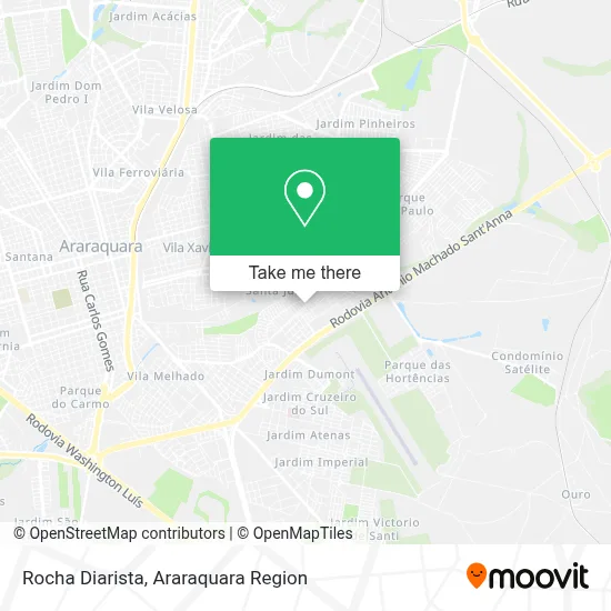 Rocha Diarista map