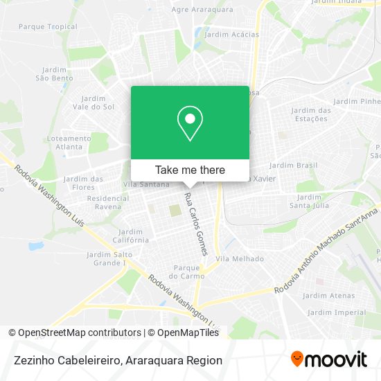 Zezinho Cabeleireiro map