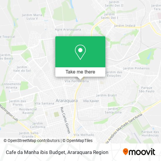 Cafe da Manha ibis Budget map