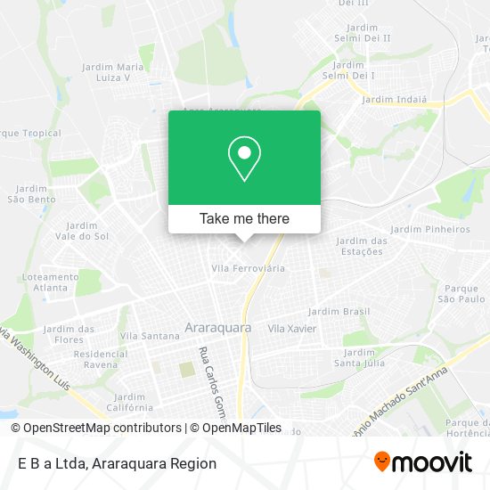 E B a Ltda map