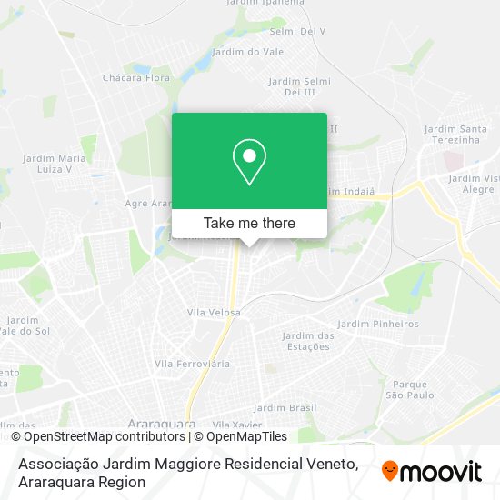 Associação Jardim Maggiore Residencial Veneto map