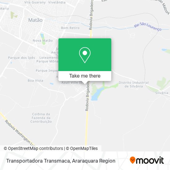 Mapa Transportadora Transmaca