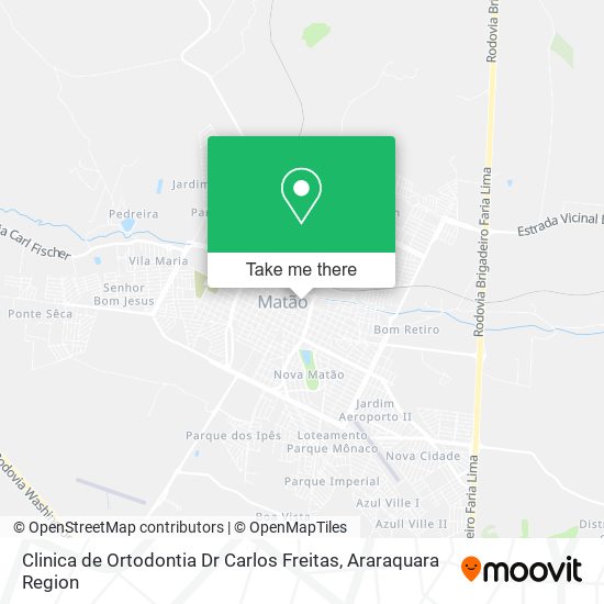 Mapa Clinica de Ortodontia Dr Carlos Freitas